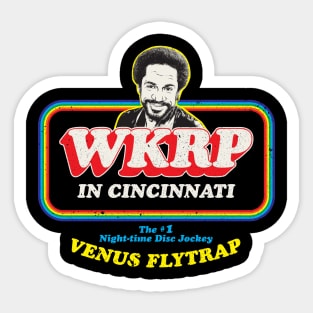 Venus Flytrap WKRP in Cincinnati Sticker